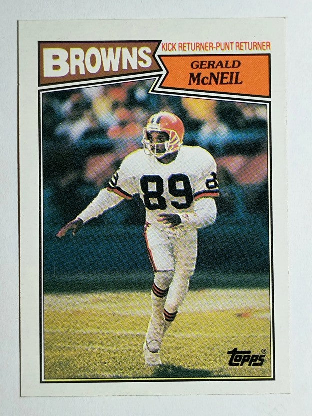 1987 Topps #94 Gerald McNeil RC