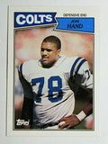 1987 Topps #382 Jon Hand RC