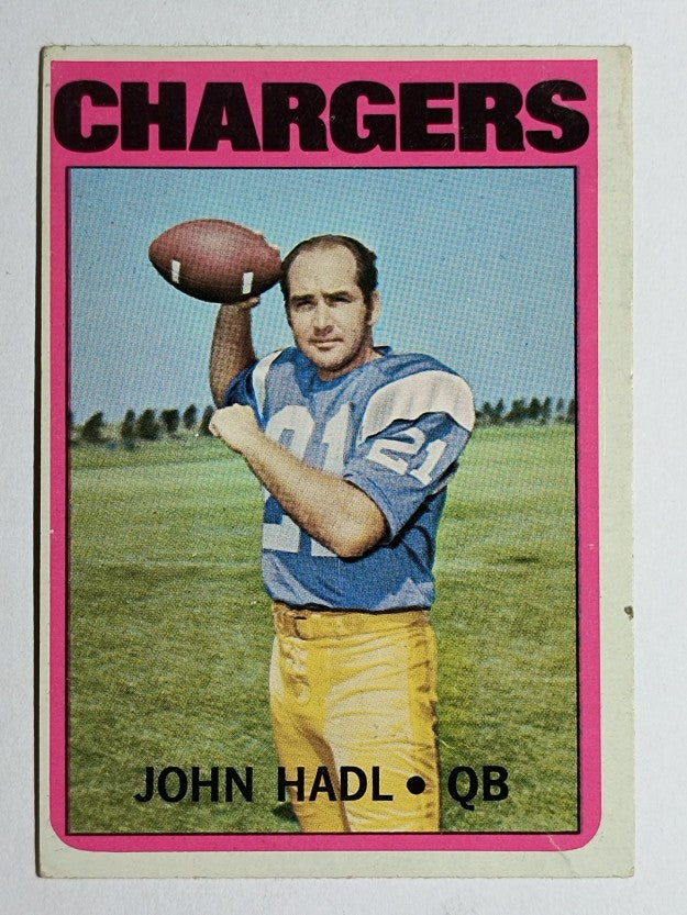 1972 Topps #15 John Hadl (VG)