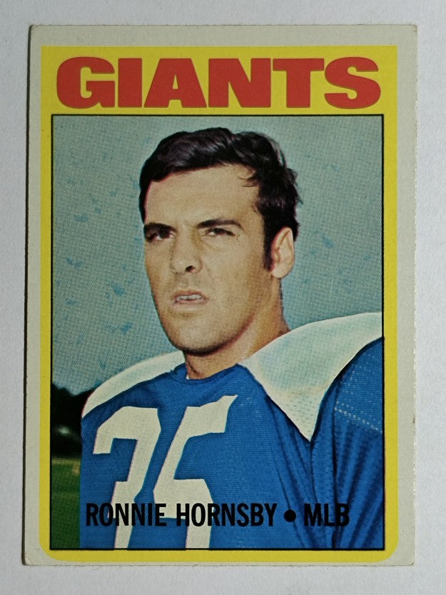 1972 Topps #16 Ron Hornsby RC (VGEX)