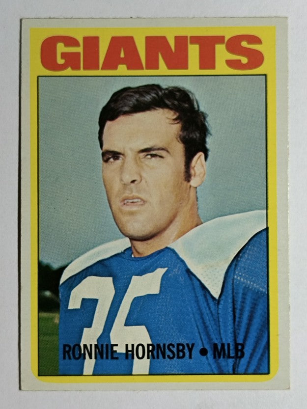 1972 Topps #16 Ron Hornsby RC (EXMT)