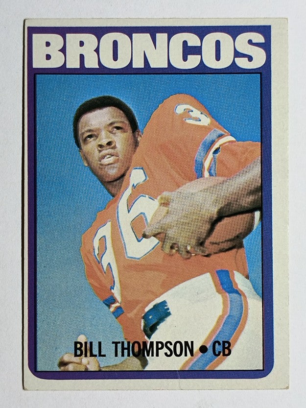 1972 Topps #24 Bill Thompson (VGEX)