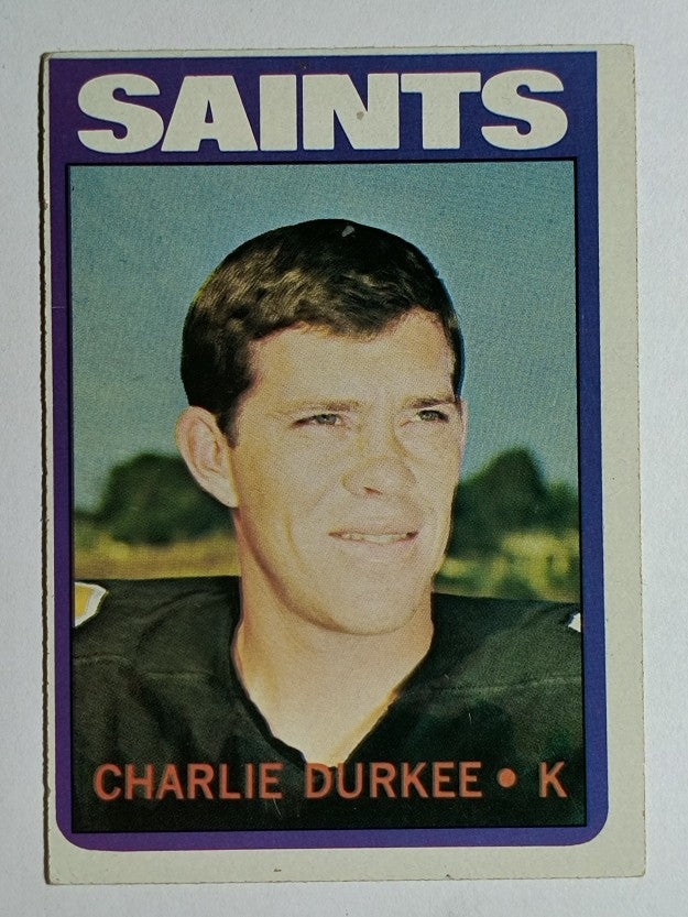 1972 Topps #34 Charlie Durkee (VG)