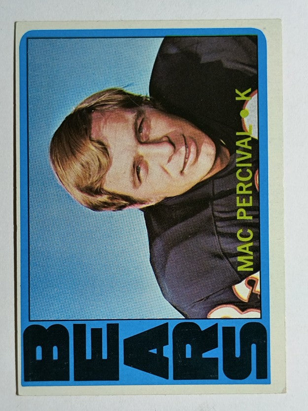 1972 Topps #41 Mac Percival (VG)