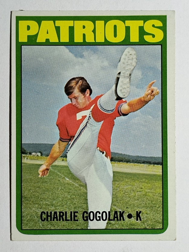 1972 Topps #44 Charlie Gogolak (EXMT)