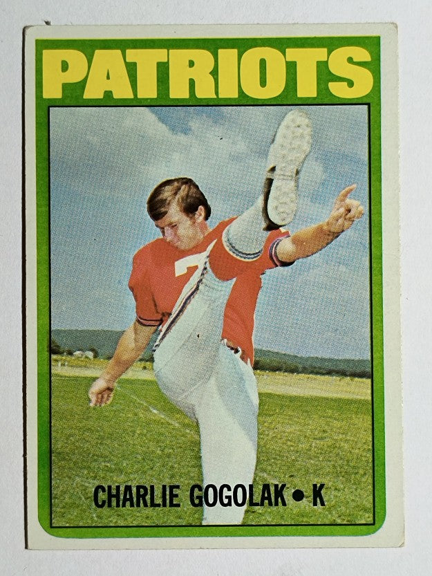 1972 Topps #44 Charlie Gogolak (EX)
