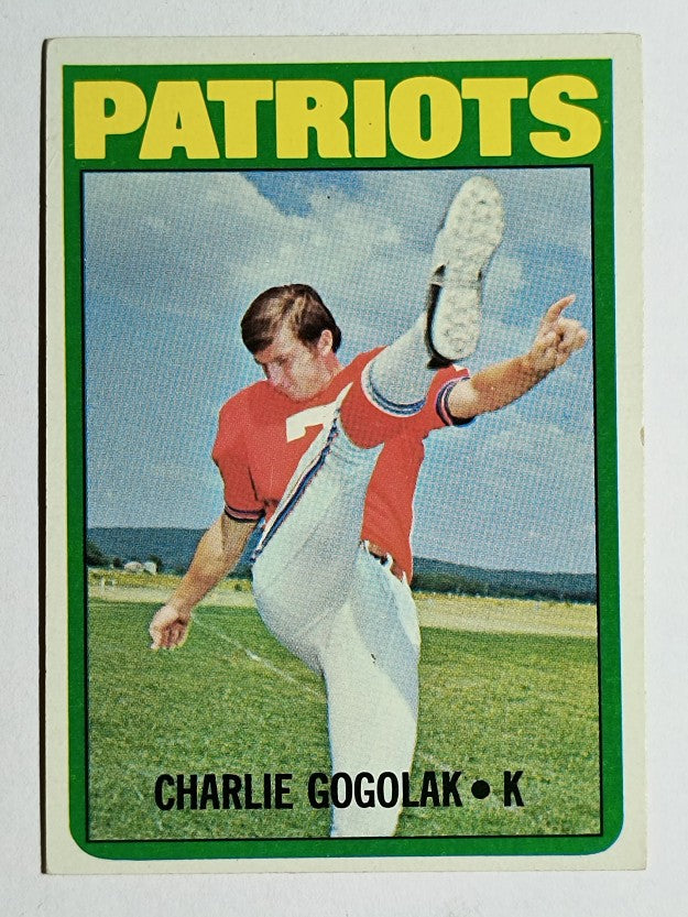 1972 Topps #44 Charlie Gogolak (EX)