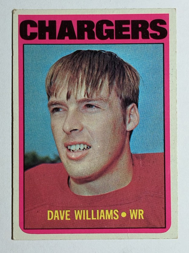 1972 Topps #47 Dave Williams (VGEX)