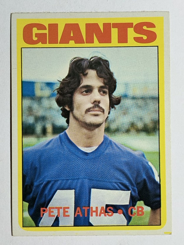 1972 Topps #48 Pete Athas RC (VG)