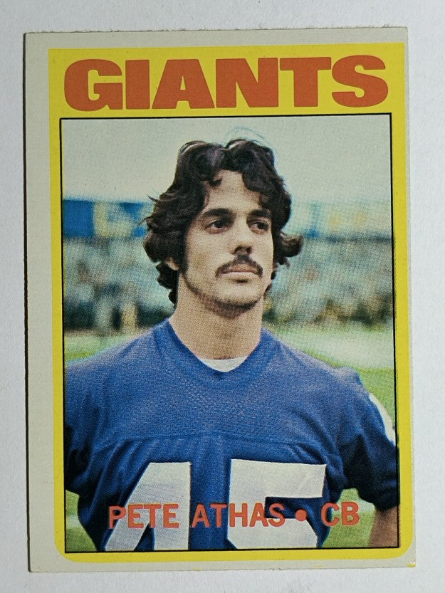 1972 Topps #48 Pete Athas RC (EX)