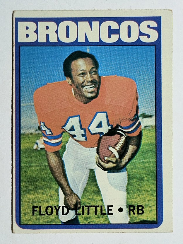 1972 Topps #50 Floyd Little (VGEX)