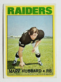 1972 Topps #54 Marv Hubbard RC (VGEX)