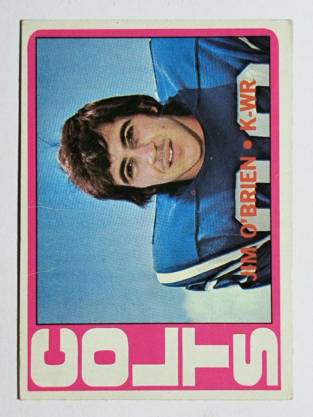 1972 Topps #56 Jim O'Brien RC (VG)