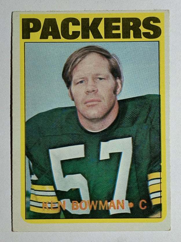 1972 Topps #58 Ken Bowman (EX)
