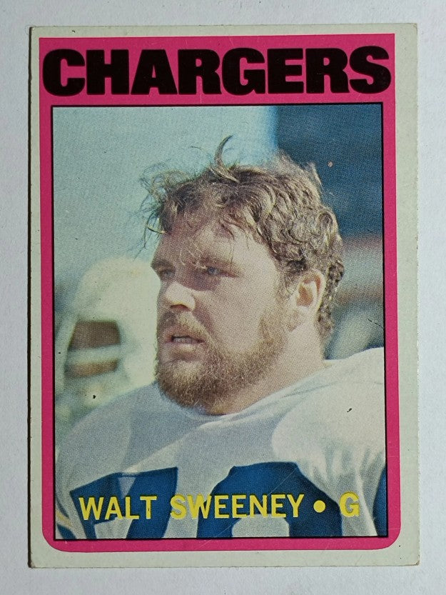 1972 Topps #63 Walt Sweeney (EX)