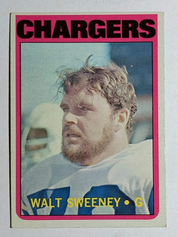 1972 Topps #63 Walt Sweeney (EX)