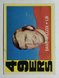1972 Topps #69 Dave Wilcox (VGEX)
