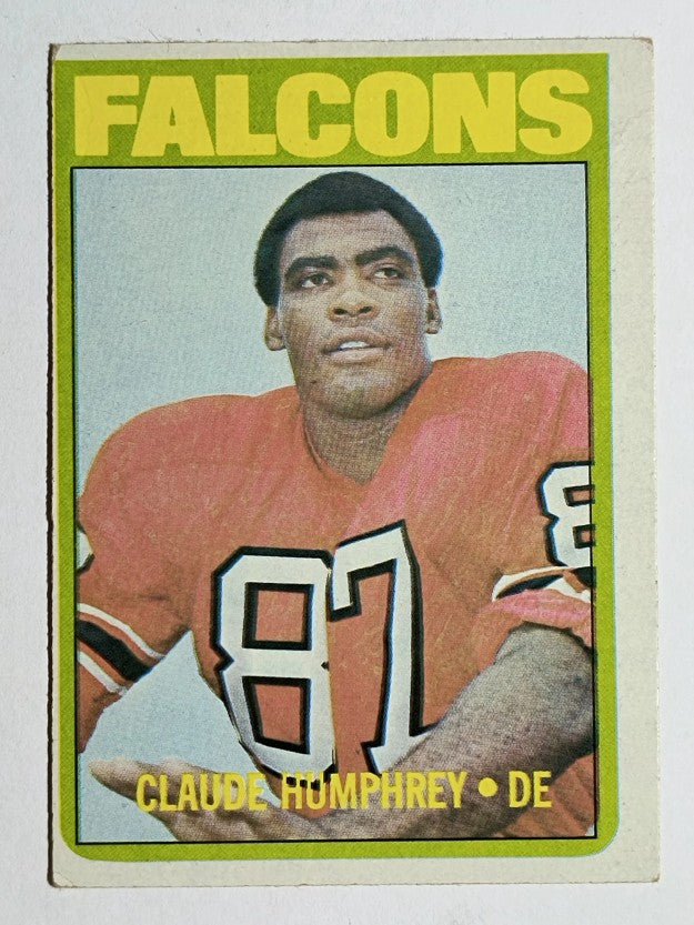 1972 Topps #75 Claude Humphrey (VGEX)
