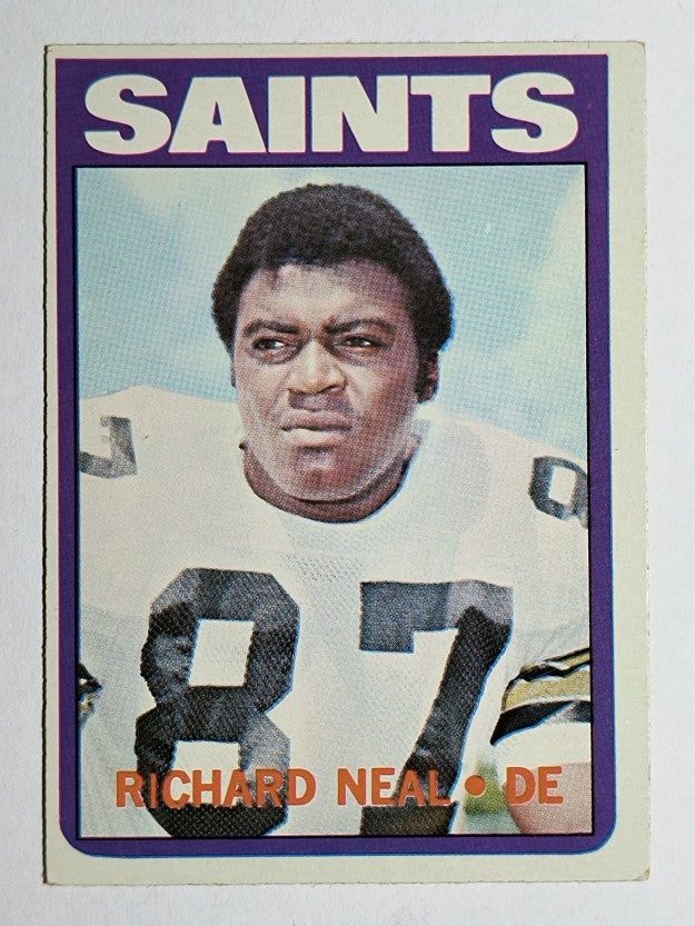1972 Topps #87 Richard Neal RC (VGEX)