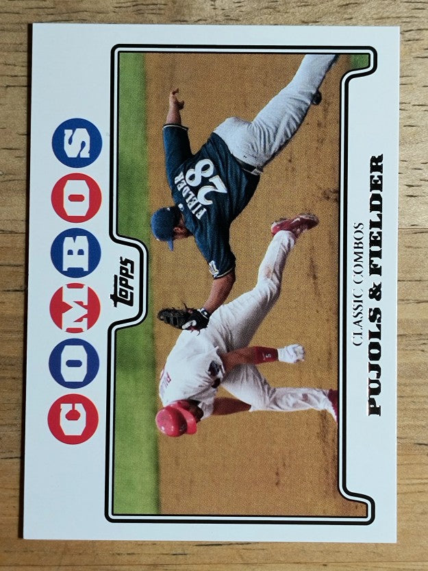 2008 Topps #536 Albert Pujols/Prince Fielder