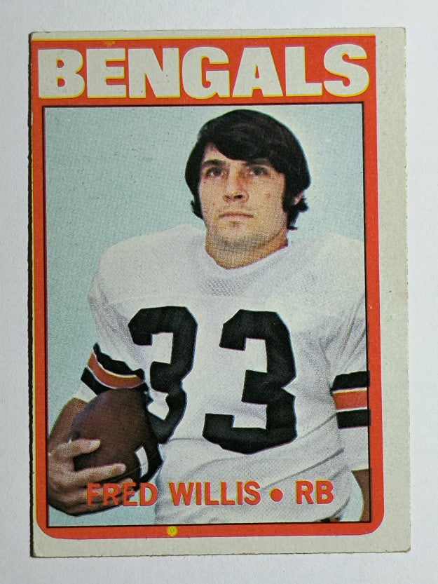 1972 Topps #99 Fred Willis RC (VGEX)