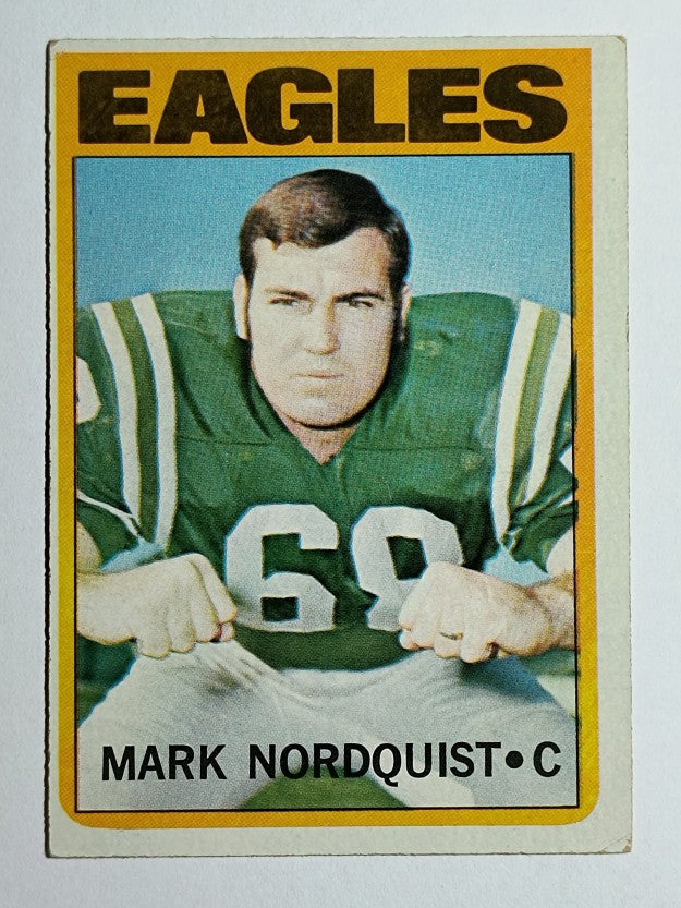 1972 Topps #102 Mark Nordquist RC (VG)