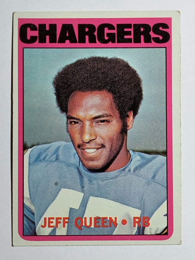1972 Topps #117 Jeff Queen RC (EX)