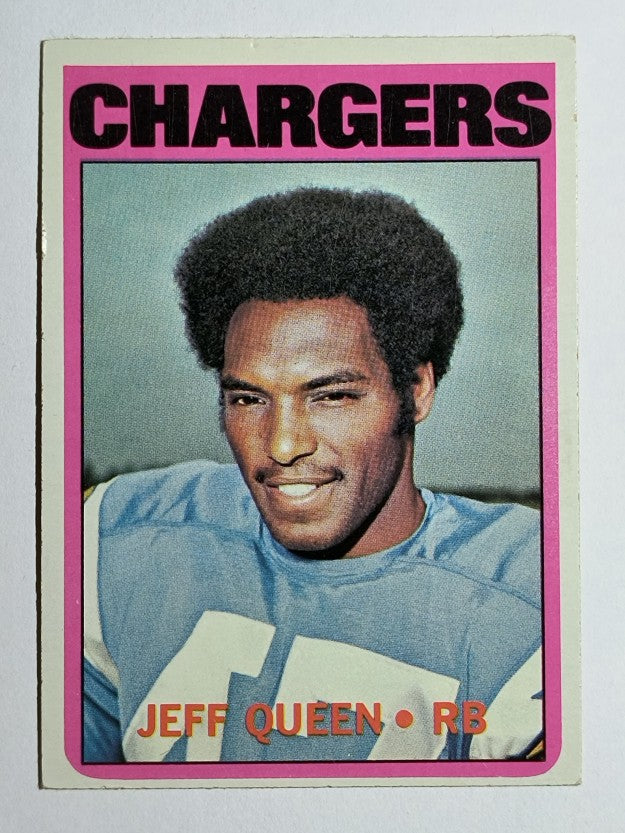 1972 Topps #117 Jeff Queen RC (EX)