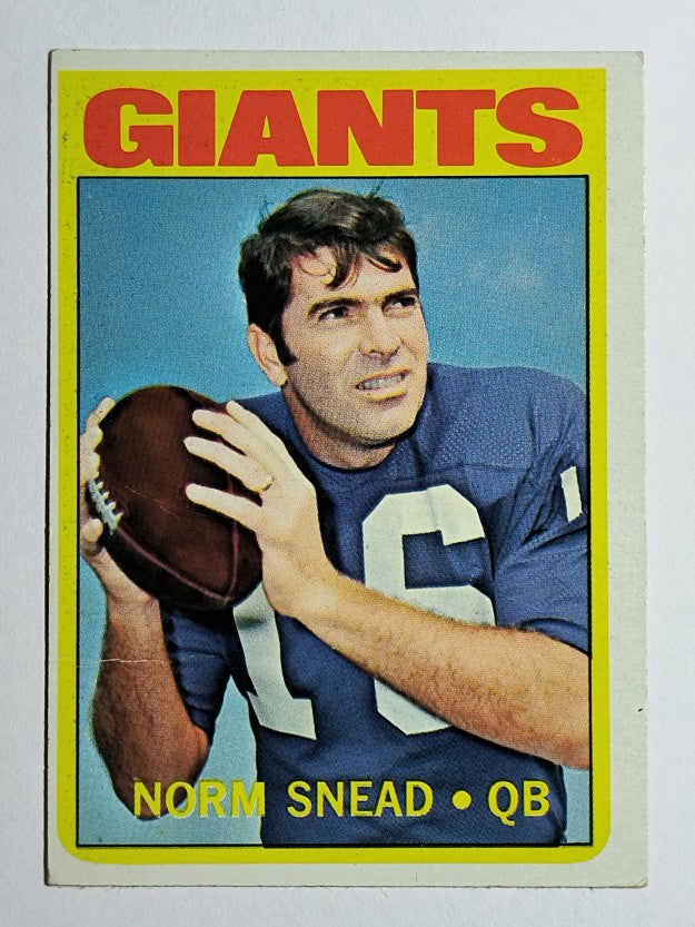 1972 Topps #118 Norm Snead (VG)