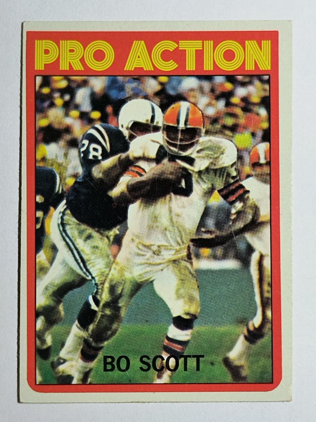 1972 Topps #123 Bo Scott IA (EX)