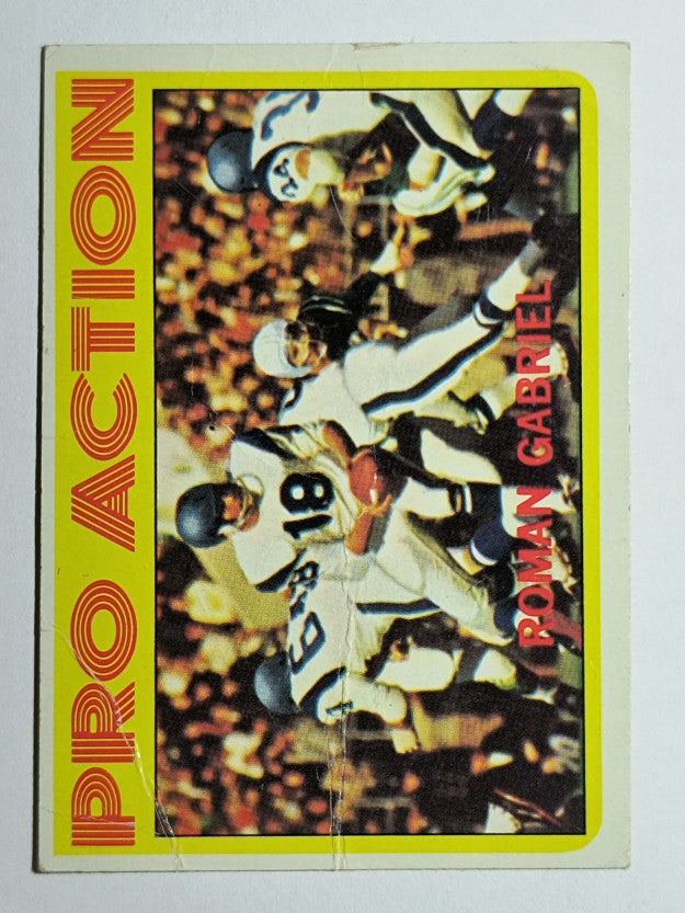 1972 Topps #128 Roman Gabriel IA (POOR)