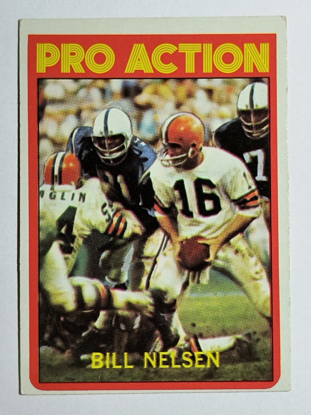 1972 Topps #130 Bill Nelsen IA (VGEX)
