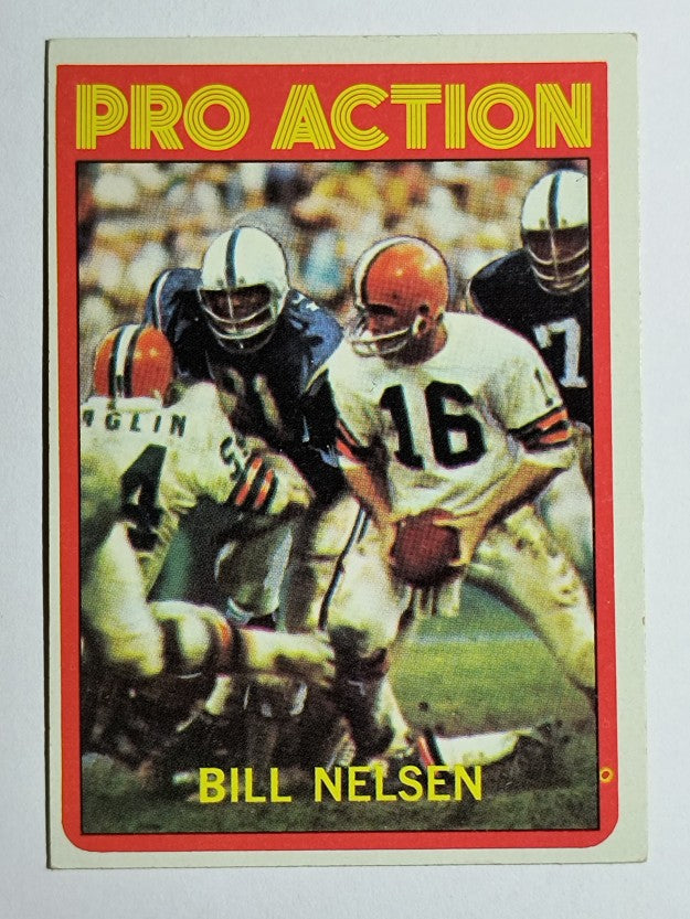 1972 Topps #130 Bill Nelsen IA (EX)