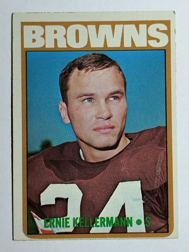 1972 Topps #162 Ernie Kellerman (VGEX)