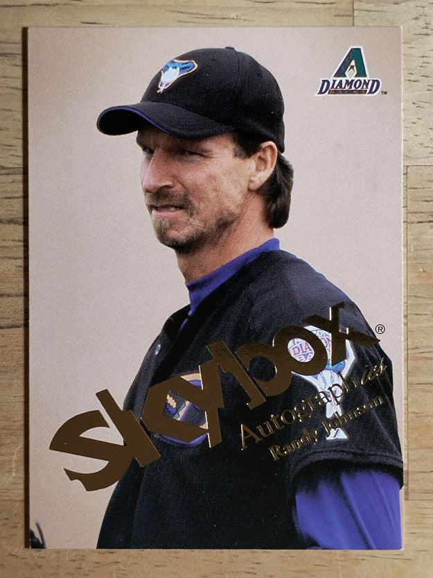2004 SkyBox Autographics #49 Randy Johnson
