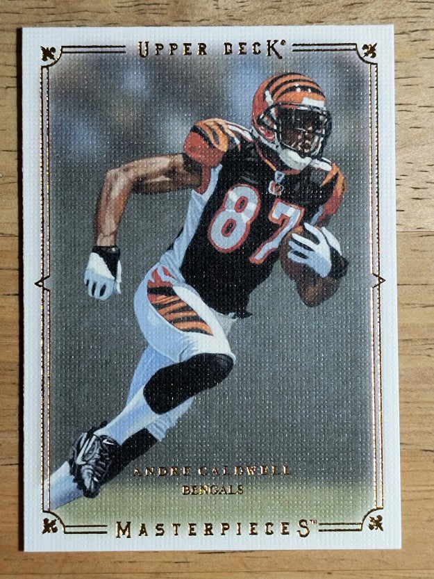 2008 UD Masterpieces #18 Andre Caldwell RC