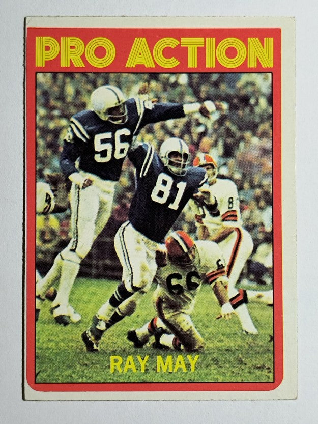 1972 Topps #262 Ray May IA (VGEX)