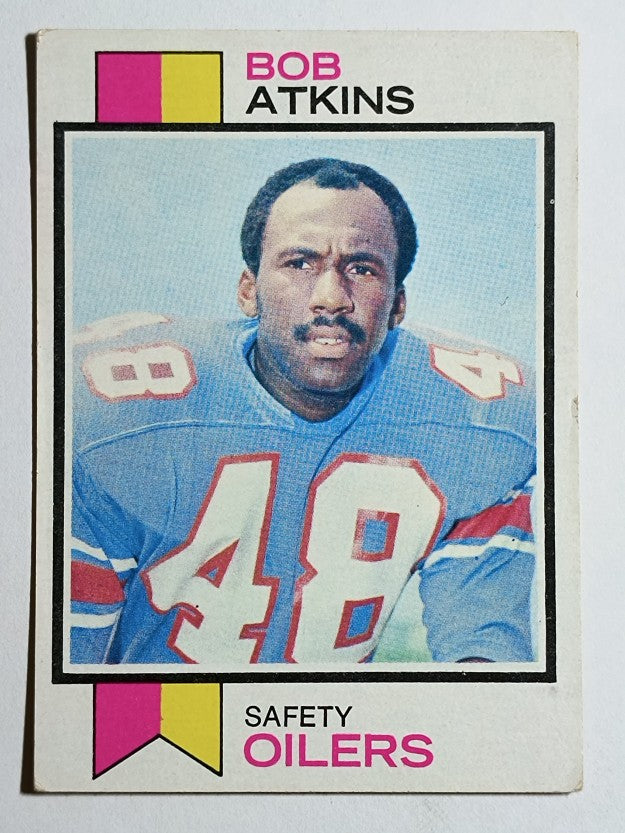 1973 Topps #18 Bob Atkins RC (VGEX)