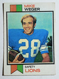1973 Topps #39 Mike Weger RC (VG)