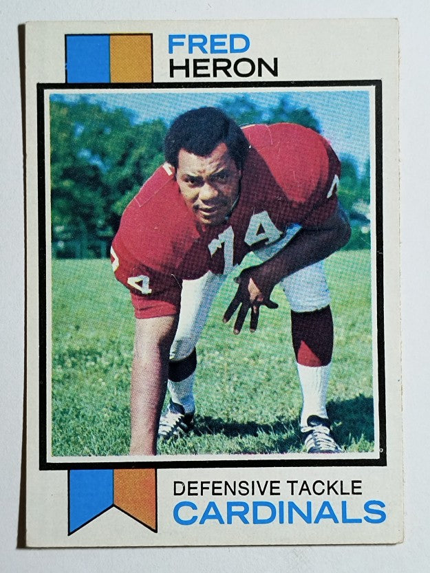1973 Topps #44 Fred Heron RC (EX)