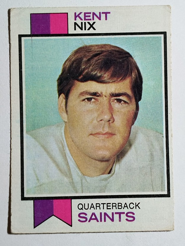 1973 Topps #76 Kent Nix RC (VGEX)