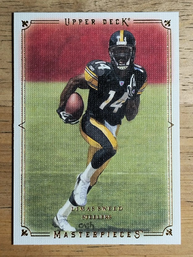 2008 UD Masterpieces #58 Limas Sweed RC