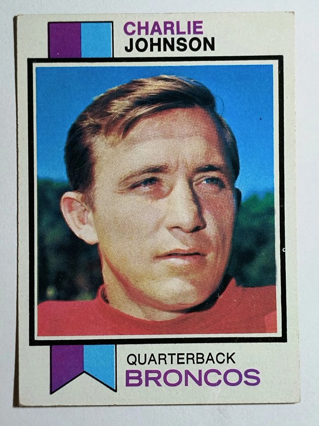 1973 Topps #104 Charley Johnson (EX)
