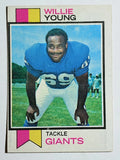 1973 Topps #106 Willie Young RC (EX)