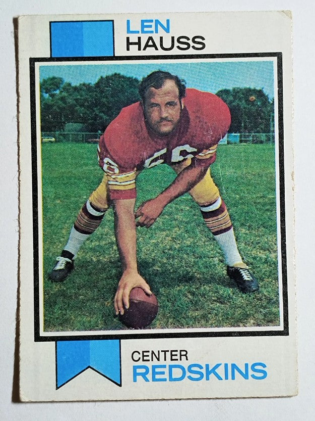 1973 Topps #130 Len Hauss (VG)