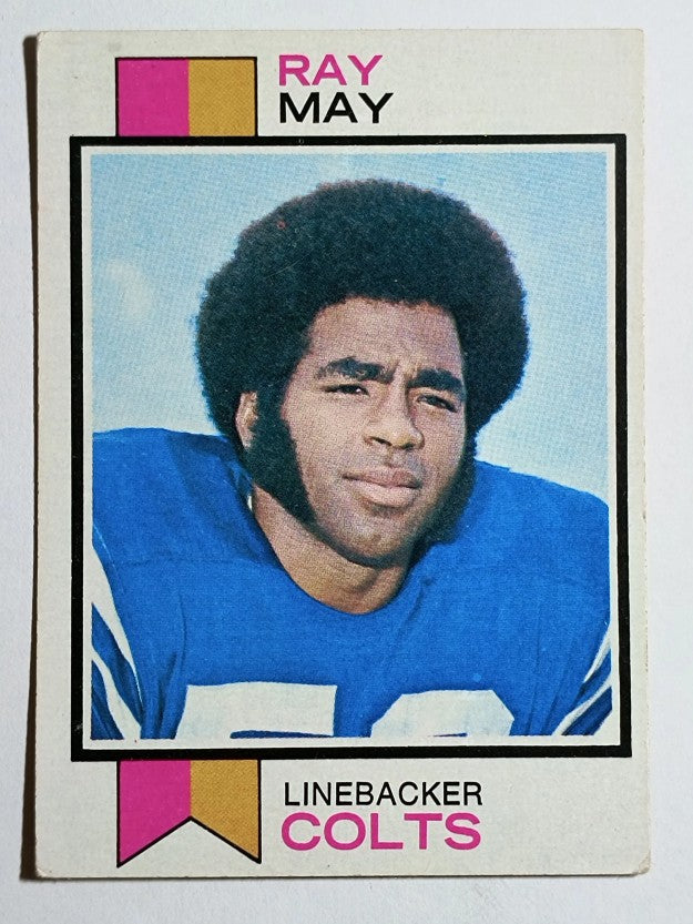 1973 Topps #132 Ray May (VGEX)