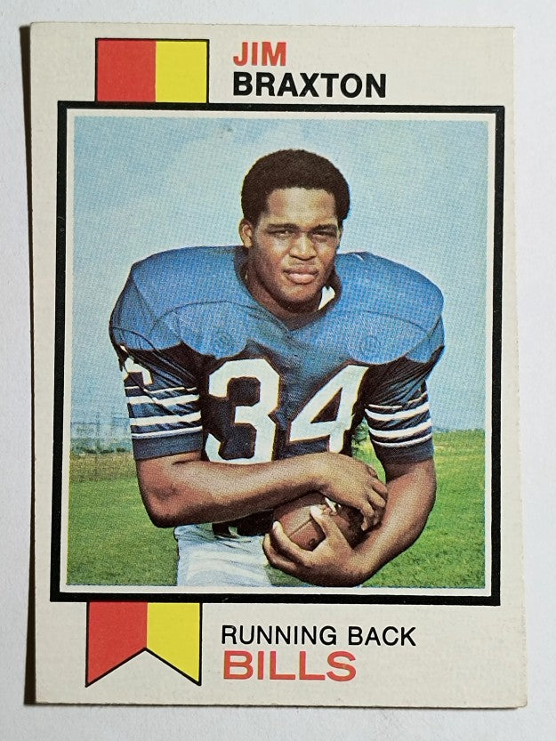 1973 Topps #154 Jim Braxton RC (EX)