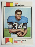 1973 Topps #154 Jim Braxton RC (EX)
