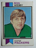1973 Topps #162 Ron Widby RC (VG)