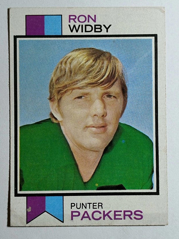 1973 Topps #162 Ron Widby RC (VGEX)